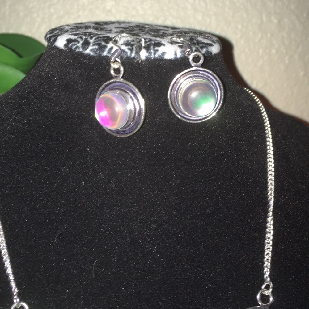 Rainbow Fire Topaz Set - Picture 4 of 5